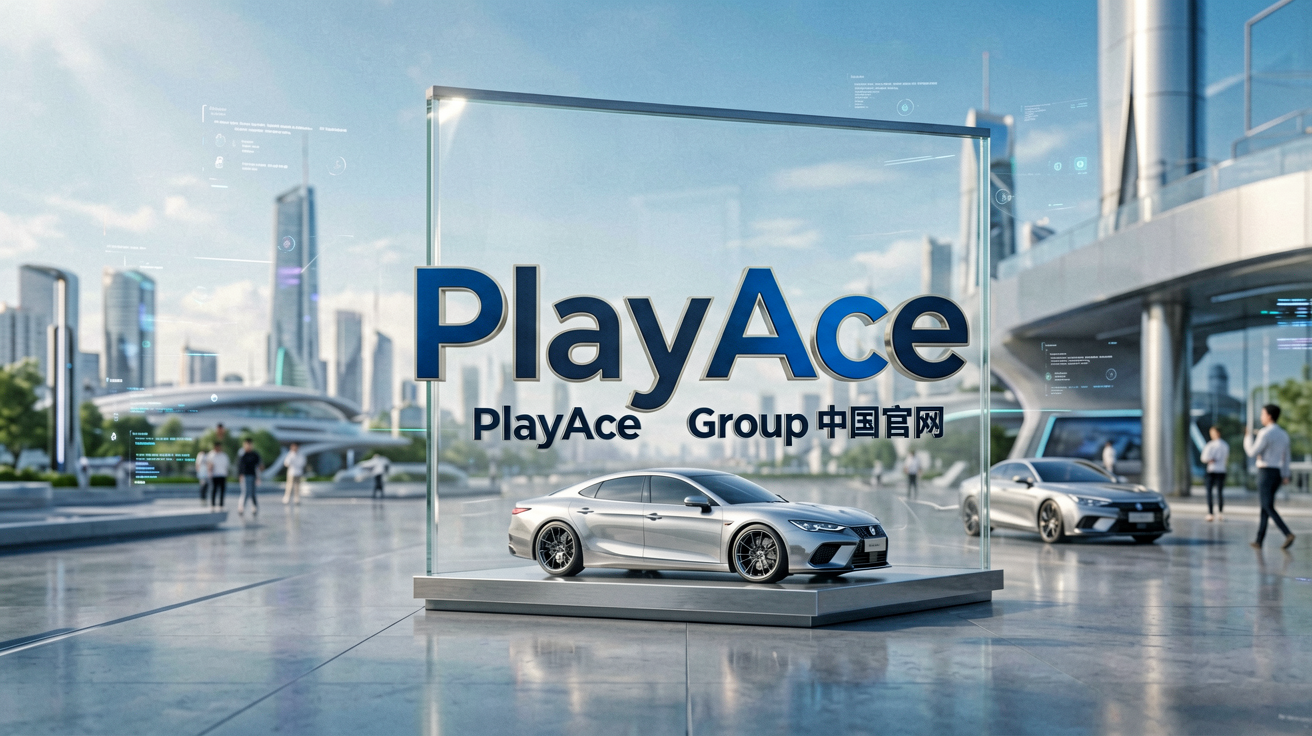 PA视讯PlayAce集团品牌视觉背景，展现专业平台形象